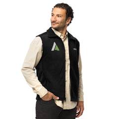 Men’s Columbia fleece vest "A" Logo