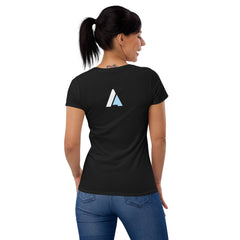 Women's short sleeve t-shirt "More Adventures"