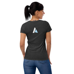 Women's short sleeve t-shirt "More Adventures"
