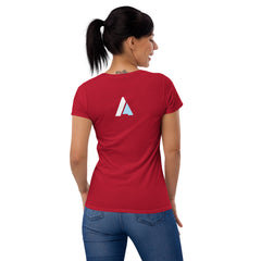 Women's short sleeve t-shirt "More Adventures"