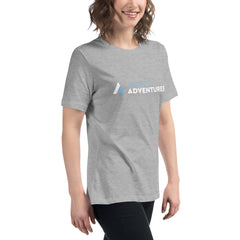 Women's Relaxed T-Shirt "More Adventures"
