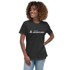 Women's Relaxed T-Shirt "More Adventures"