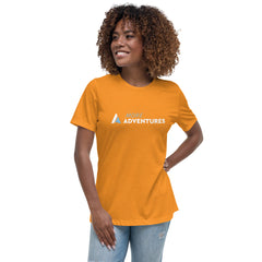 Women's Relaxed T-Shirt "More Adventures"