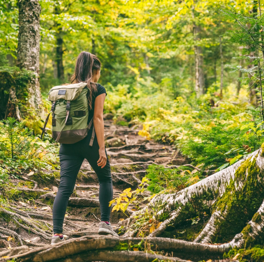 Training for short hikes.