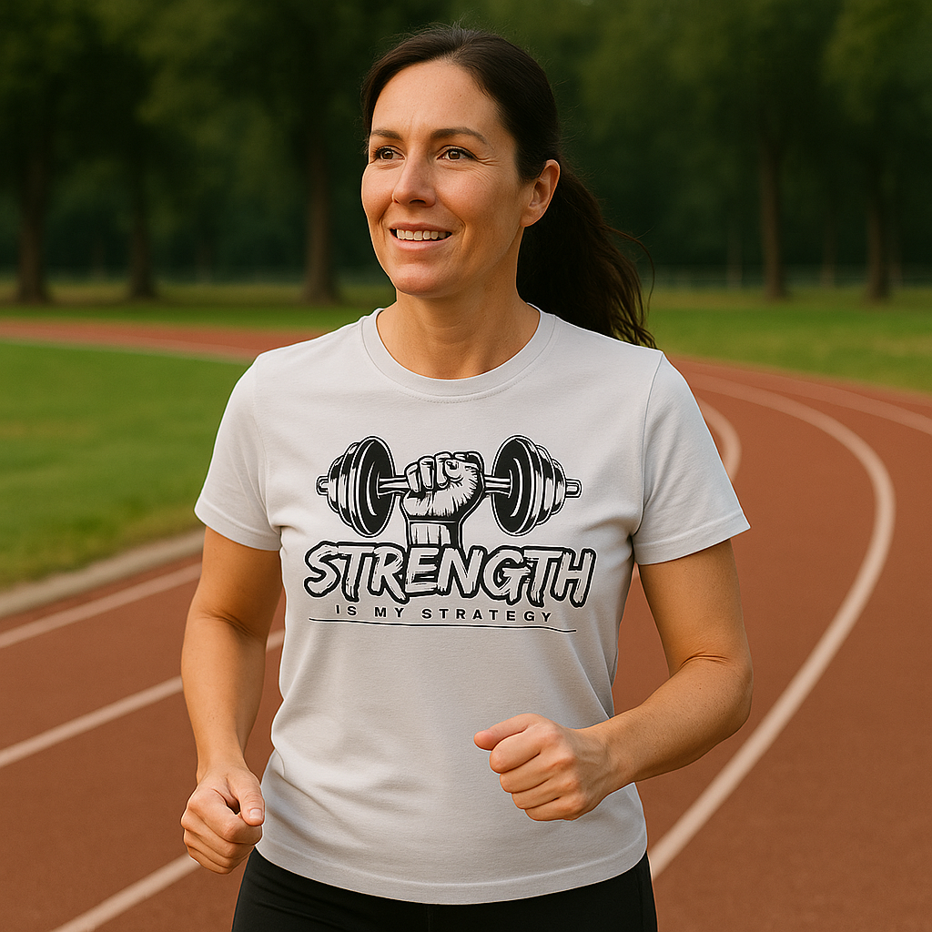 More Adventures™ “Strength Is My Strategy” Unisex Tee
