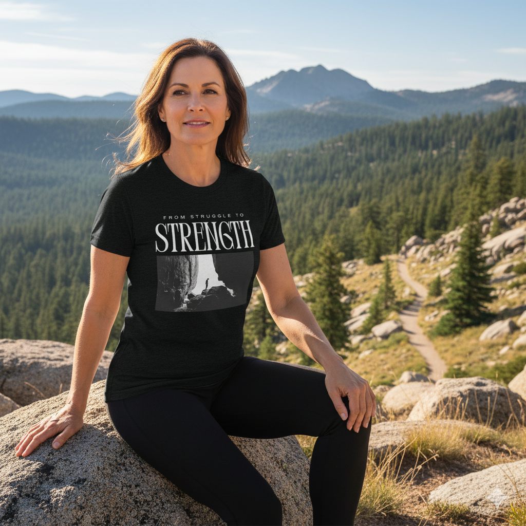 More Adventures™ “Strength” Unisex Motivation Tee