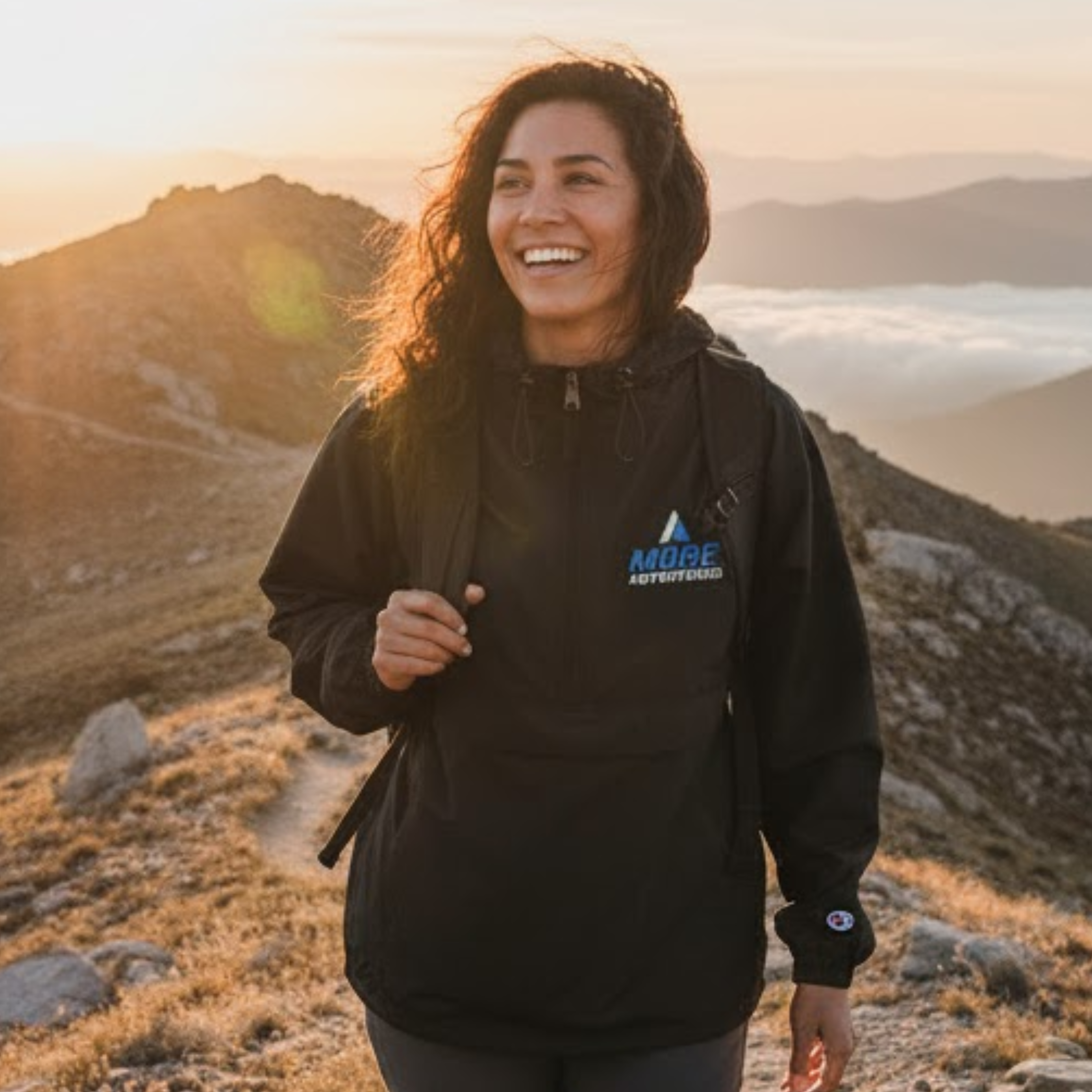 Embroidered Champion Packable Jacket