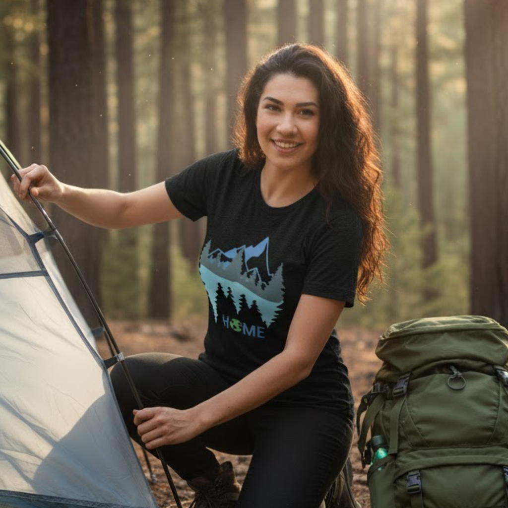 More Adventures™ | “Earth is Home” Eco Tee