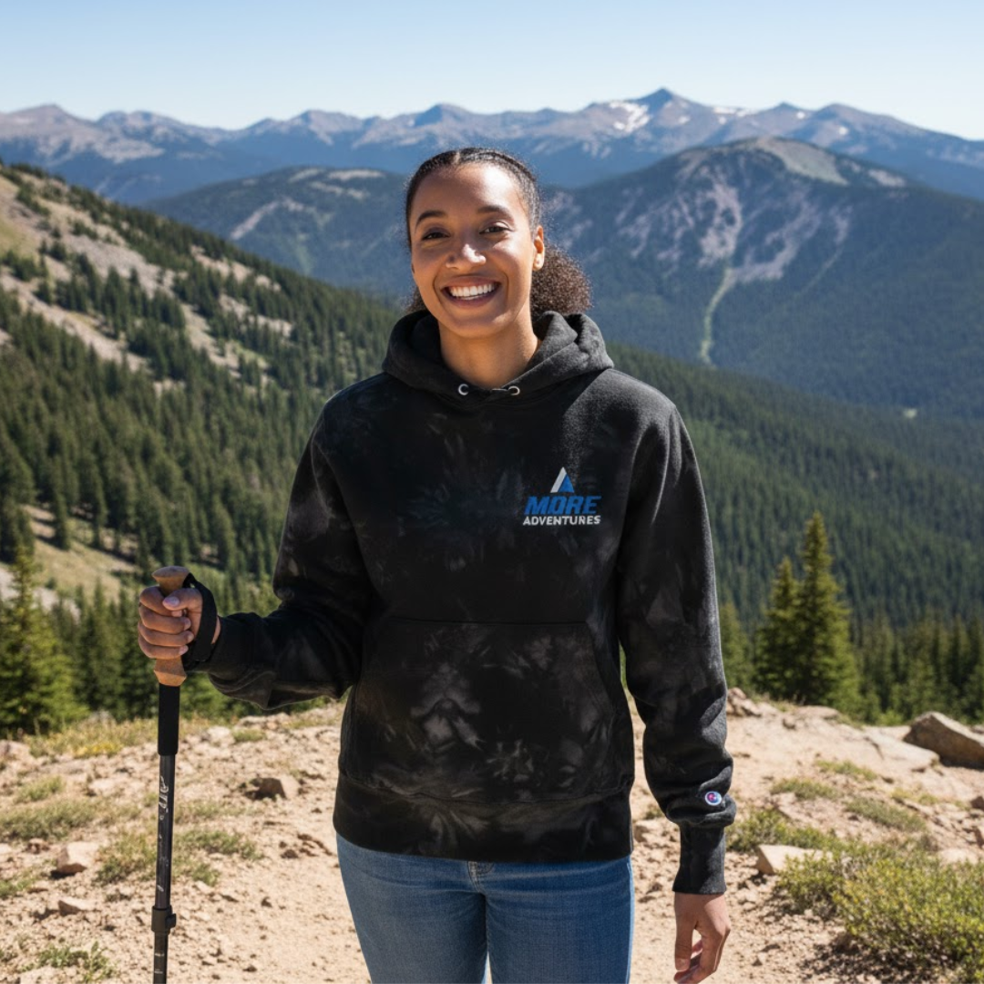 More Adventures™  | Tie-Dye Hoodie