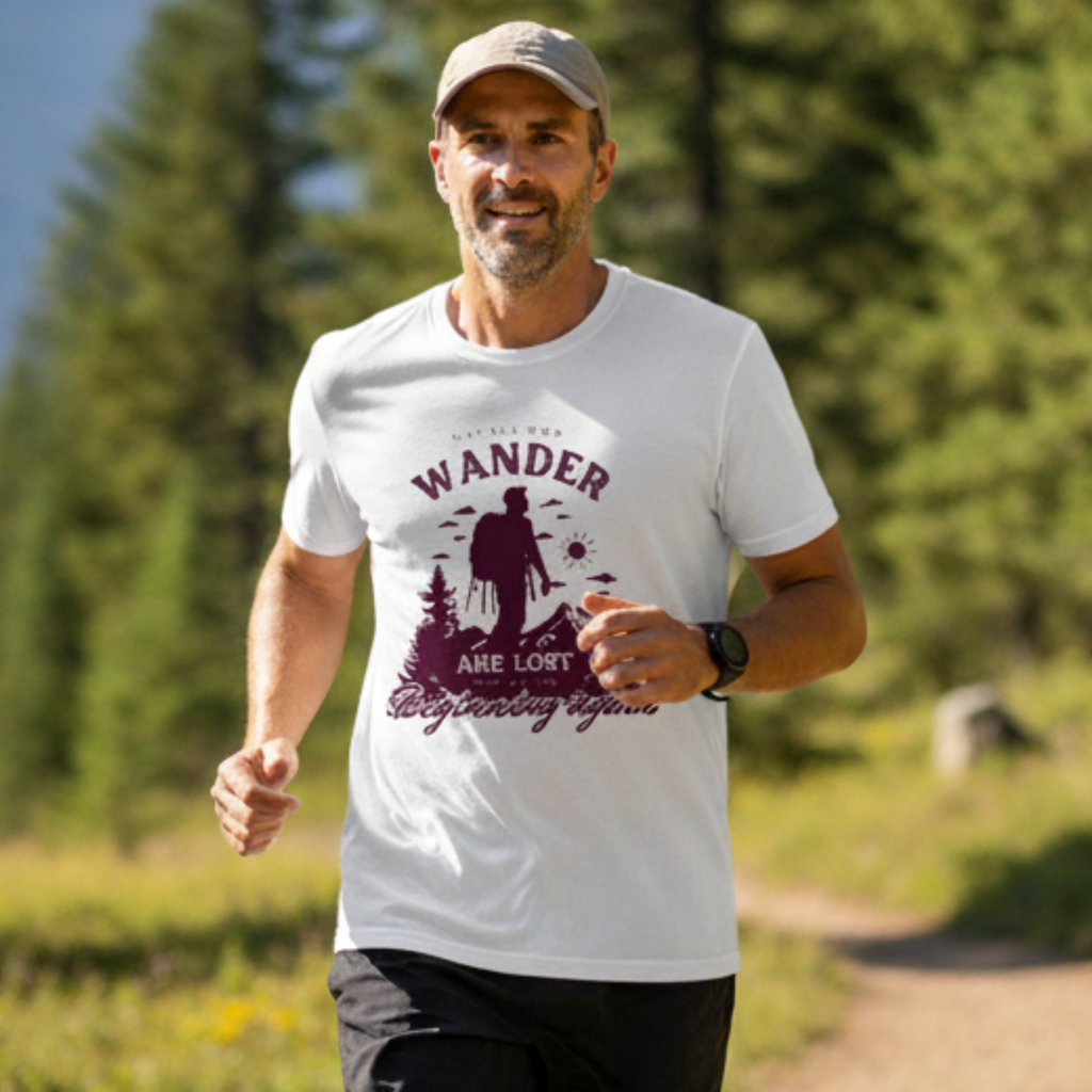 More Adventures™ “Not All Who Wander Are Lost” Unisex T-Shirt