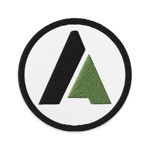 "A" MORE Adventures Embroidered patch
