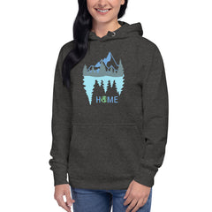 Unisex Hoodie Mountains reflection Home