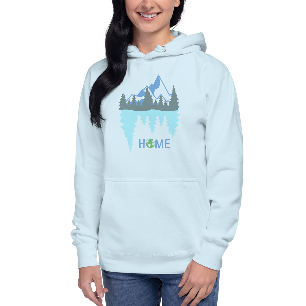 More Adventures™ | “Earth is Home” Unisex Hoodie