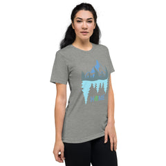 Short sleeve t-shirt - Mountain reflection Home