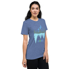 Short sleeve t-shirt - Mountain reflection Home