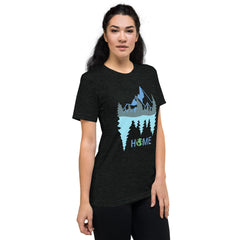 Short sleeve t-shirt - Mountain reflection Home