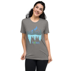 Short sleeve t-shirt - Mountain reflection Home