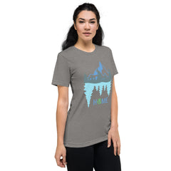 Short sleeve t-shirt - Mountain reflection Home